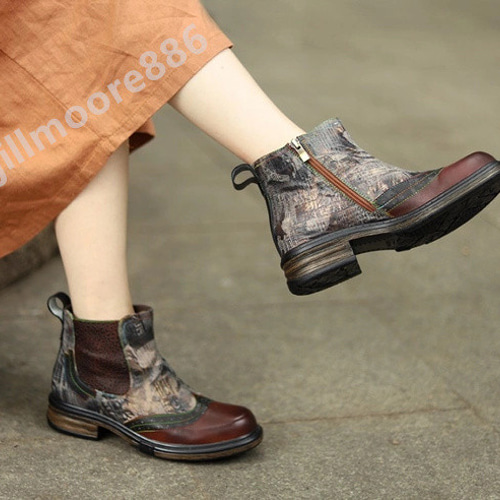 北欧 ♥秋冬のハンドメイド新作♥レディース 本革シューズ