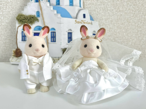 Miffy ミッフィー ウェディングドール 洋装 ぬいぐるみセット