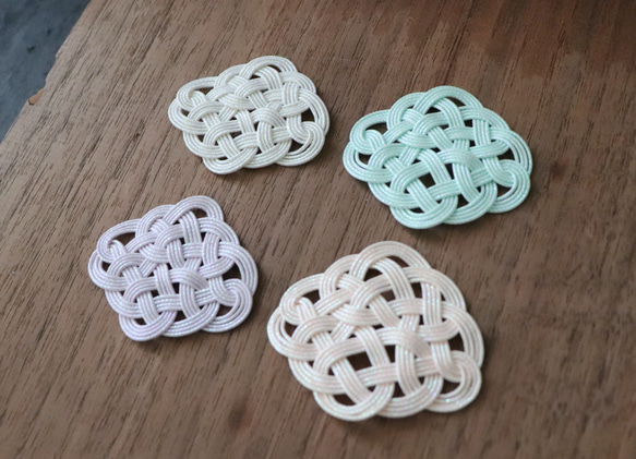 新色パステル Mizuhiki 水引 変形あわじ結び 仕上げが選べる