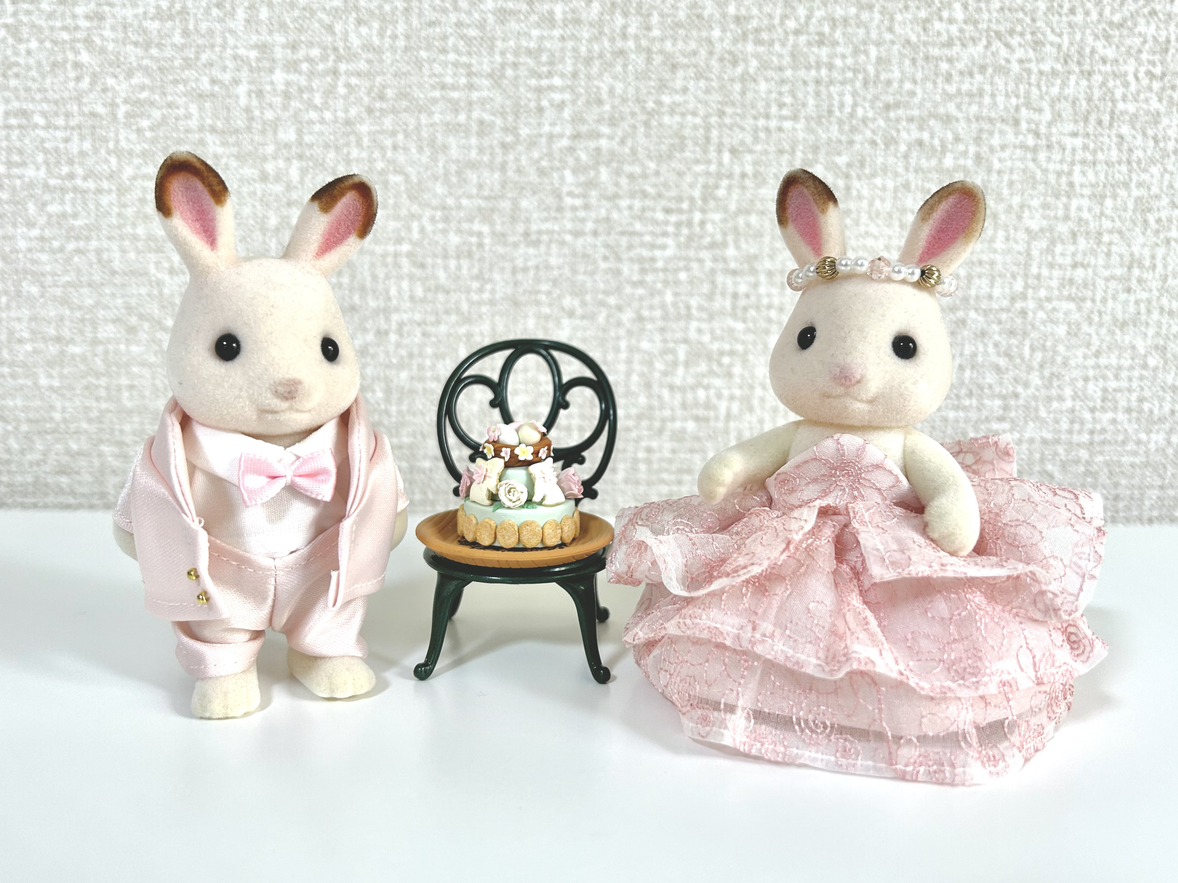 ミッフィ花婿花嫁ぬいぐるみ　ウェディング