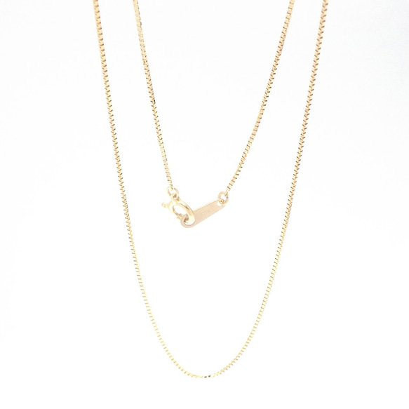K18 ベネチアンチェーン 50cm ネックレス チェーン 18金 18k ネックレスチェーン 【c100350】 3枚目の画像