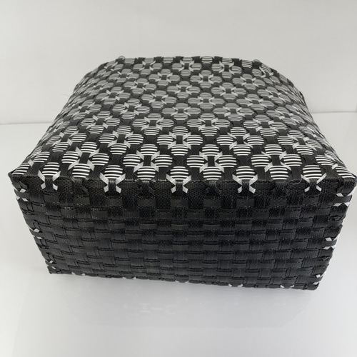 ✅　珍 Black baccara 箱付き ❗️ カセット マキシ イントレチャート バッグ ブラック 黒[629072