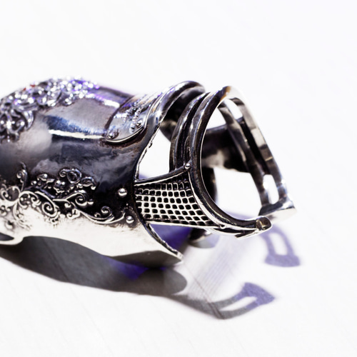 オレンジサファイア アーマーリングMP-funnel 指輪・リング AONO 通販