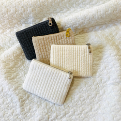 nubiが選べる　コインケース　H9W12.5 ヌビ　ミニポーチ　ヌビポーチ 大人可愛い フラットポーチ 2枚目の画像