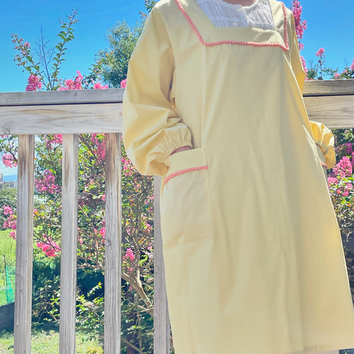 大人気ロングセラー❤︎ 暮らしの割烹着（ルージュ） エプロン