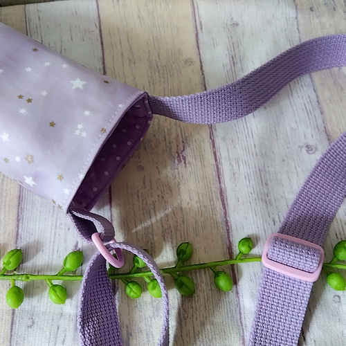 ラミネートの水筒カバー 星紫 その他入園グッズ shiffon 通販 18236971