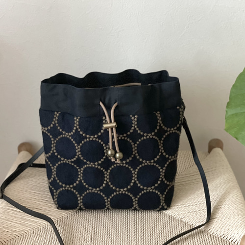 symphony khaki ミナペルホネン フラップショルダーバッグ