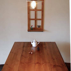 ヒュッゲな生活  デンマークスタイル　ダイニングテーブル　08*08 1枚目の画像