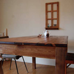 ヒュッゲな生活  デンマークスタイル　ダイニングテーブル　08*08 3枚目の画像