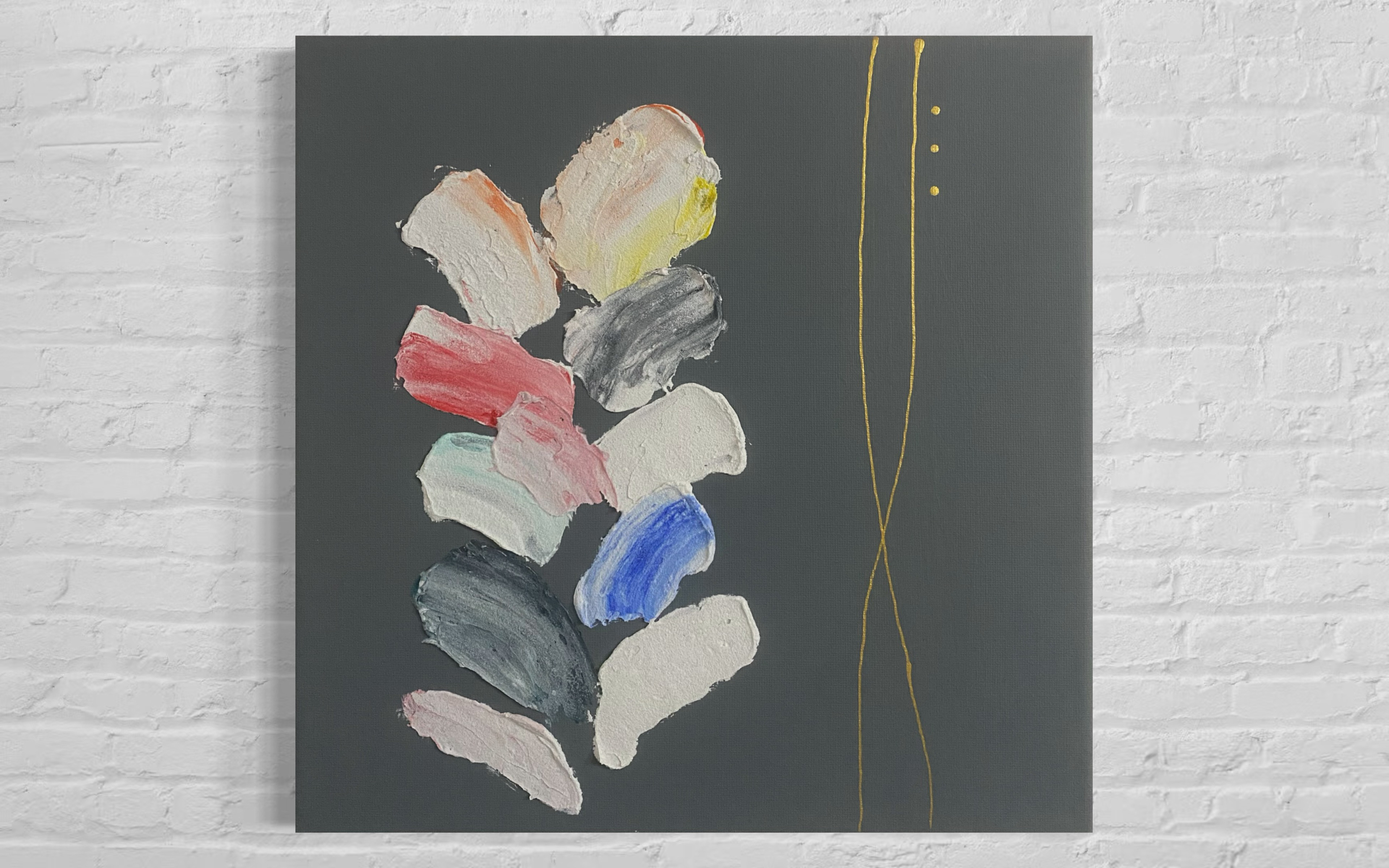 抽象画原画f3 テクスチャーアート現代アートスピリチュアル絵画