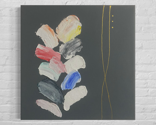 flour】テクスチャーアート 抽象画 絵画 現代アート textureart