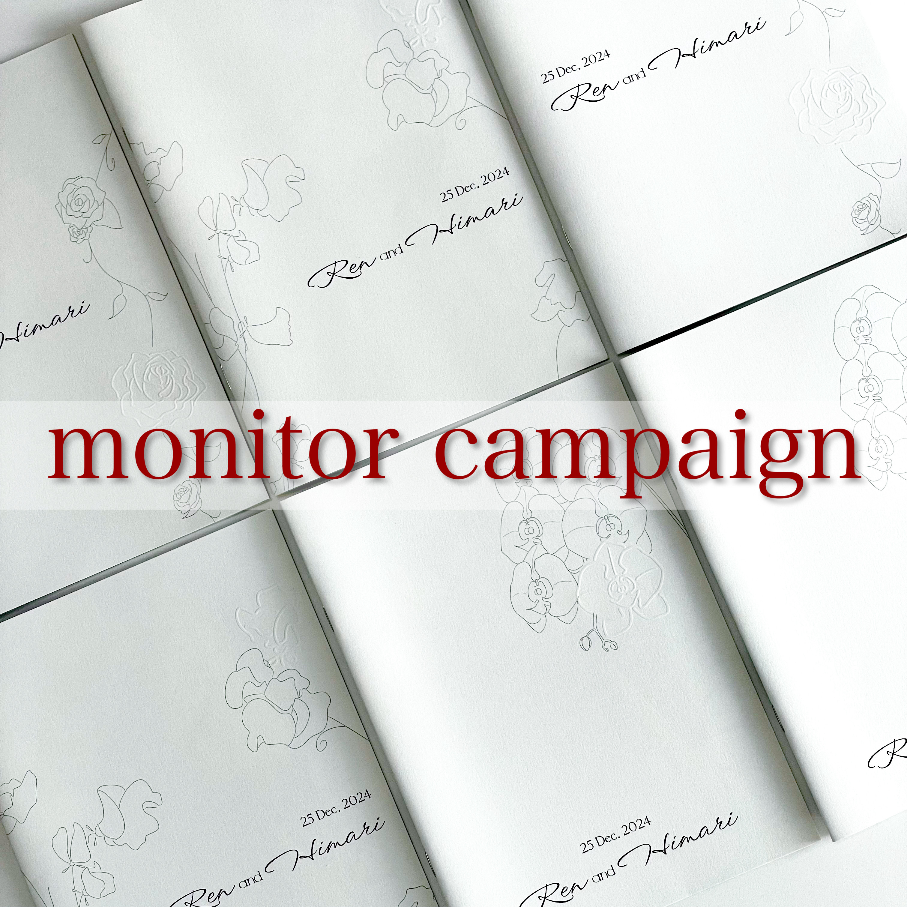 【限定40%offモニターキャンペーン】 profile book "fleur d'amour" A5サイズ16ページ