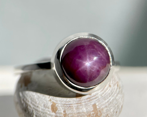 シルバールビーリング　11号　ジュエリーデザイナー作 c60f5d5bfd1ed0f5eadc13e2c052b2