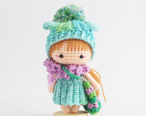 あみあみっこのコロンちゃん：ぽんぽん付き猫耳もある不思議なお帽子