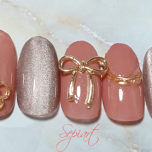 リピネイル　ネイルチップ RS ピンク ベージュ　エバーネイル RIPI NAIL