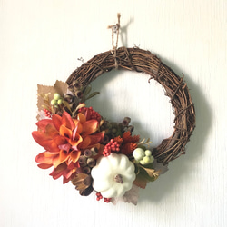 胡蝶蘭の紅白お正月しめ縄リース しめ縄・しめ飾り くれは 通販