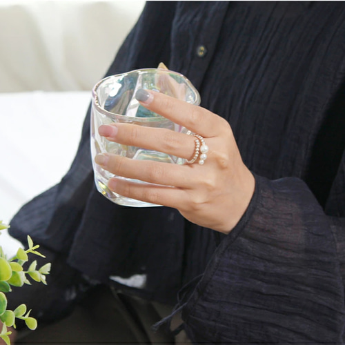 リング パール 指輪 金属アレルギー対応 レディース 上品 冠婚葬祭