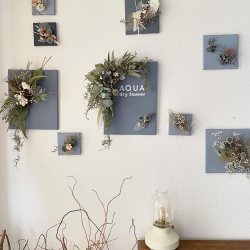 ギフト お祝い 開店祝い 新居祝い キャンバス ドライフラワー オブジェ