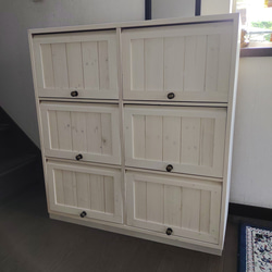 送料がかなり安くなりました！サイズオーダー可！○パタパタ収納棚