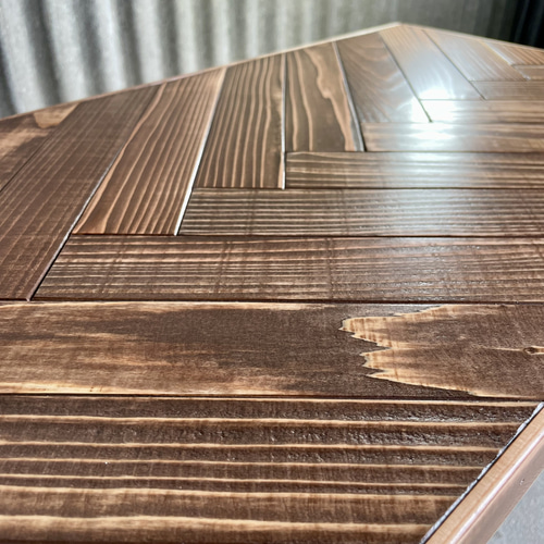 ガタつき調整プレート付き》【ヘリンボーンシリーズ】60cm×37cm  