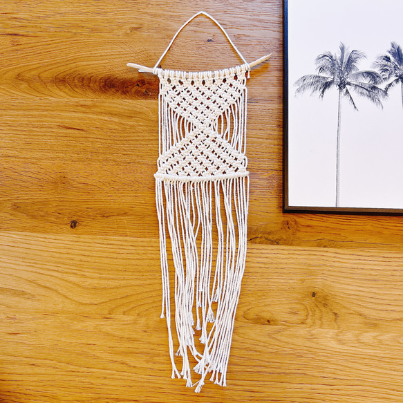 マクラメタペストリー　流木　予約中 マクラメタペストリー 流木 予約中 マクラメタペストリー ミニ 流木