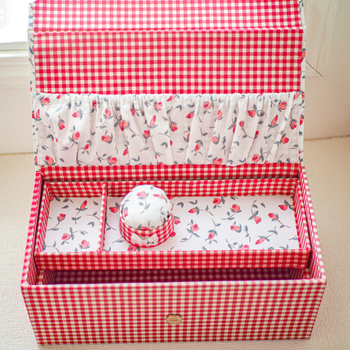 たづき様 ソーイングボックス完成品