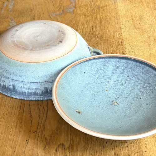 青銅釉平土鍋(しのぎ)二人用 6号 耐熱陶器 鍋・土鍋 しもつけ窯 通販