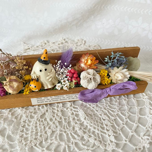 Halloween♡編みぐるみフラワーアレンジ Crochet a cute motif like a flower pattern - YouTube