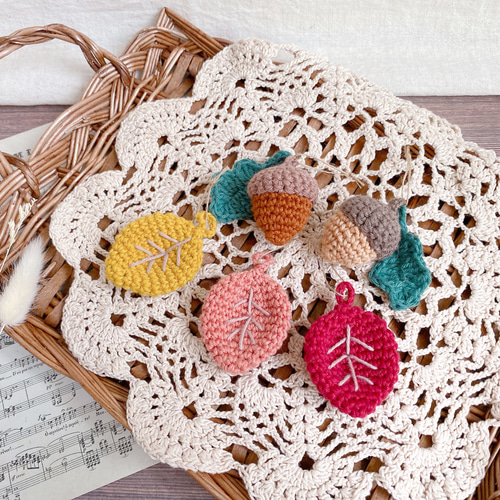 ハンドメイド　編みぐるみ　置物　ガーランド　インテリア　夏 ハンドメイド 編みぐるみ 置物 ガーランド インテリア 夏