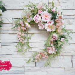 ◇ニュアンスカラーのラウンドブーケ＊モーヴピンク＆クリーム