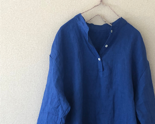 BLUE BLUE プルオーバー シャツ リネン ORIAN（オリアン）の「ORIAN / リネン プルオーバーシャツ