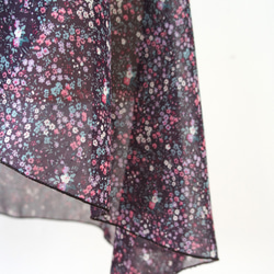 バレエ　ラップスカート[ナイトガーデン・バイオレット45-102] W156NightGardenViolet 5枚目の画像