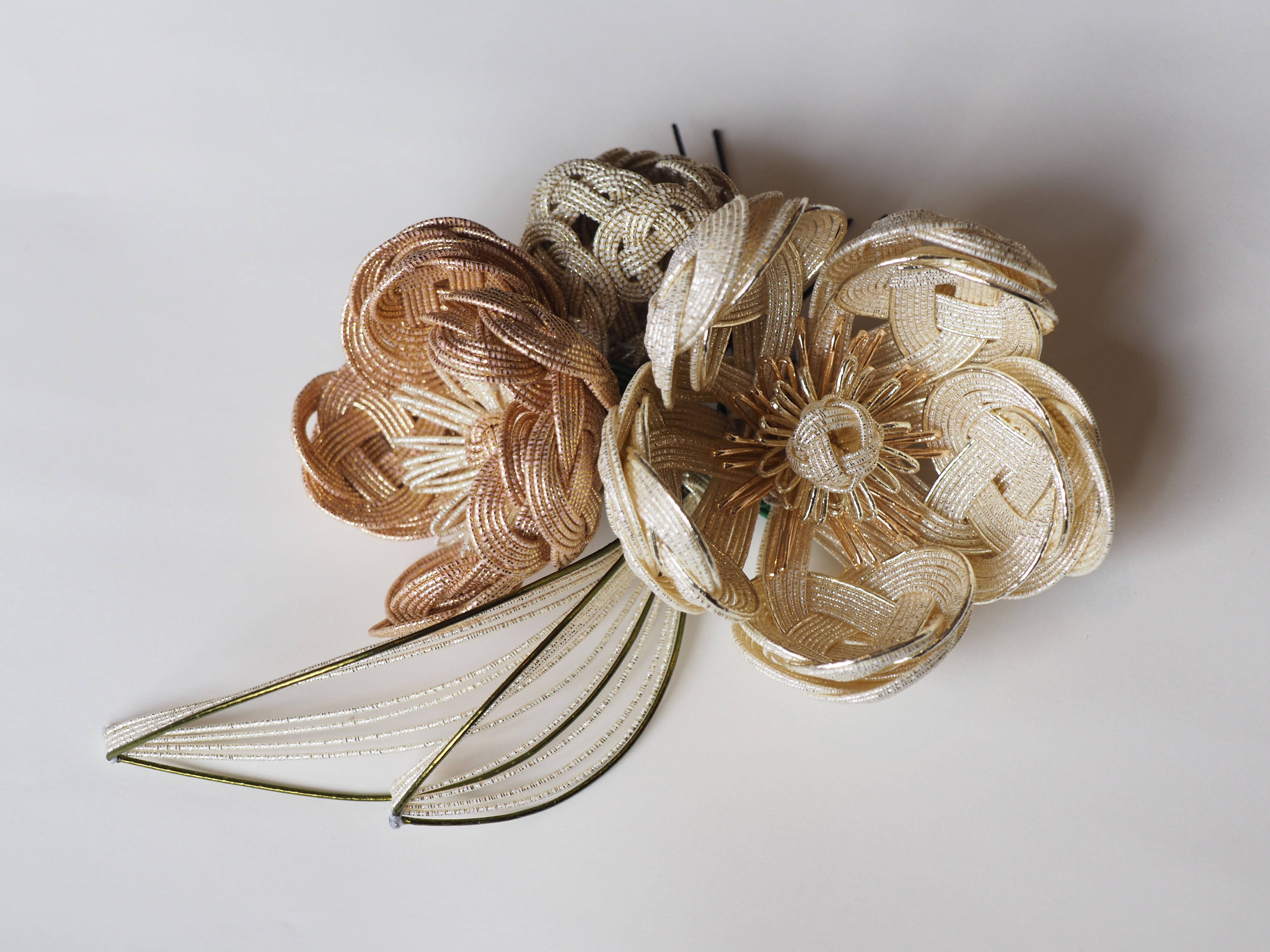 水引 髪飾り ヘアアクセサリー ≪梅の花セット≫ 12,600円