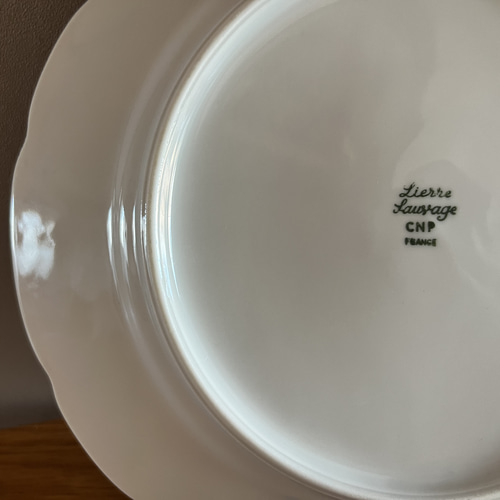 フランスの古いケーキ皿 リエールソバージュ LIERRE SAUVAGE CNP