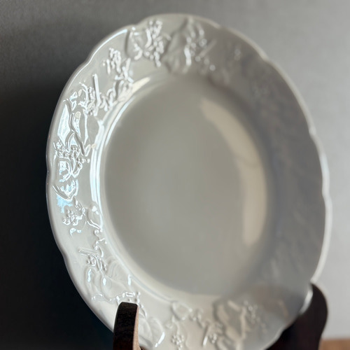 フランスの古いケーキ皿 リエールソバージュ LIERRE SAUVAGE CNP