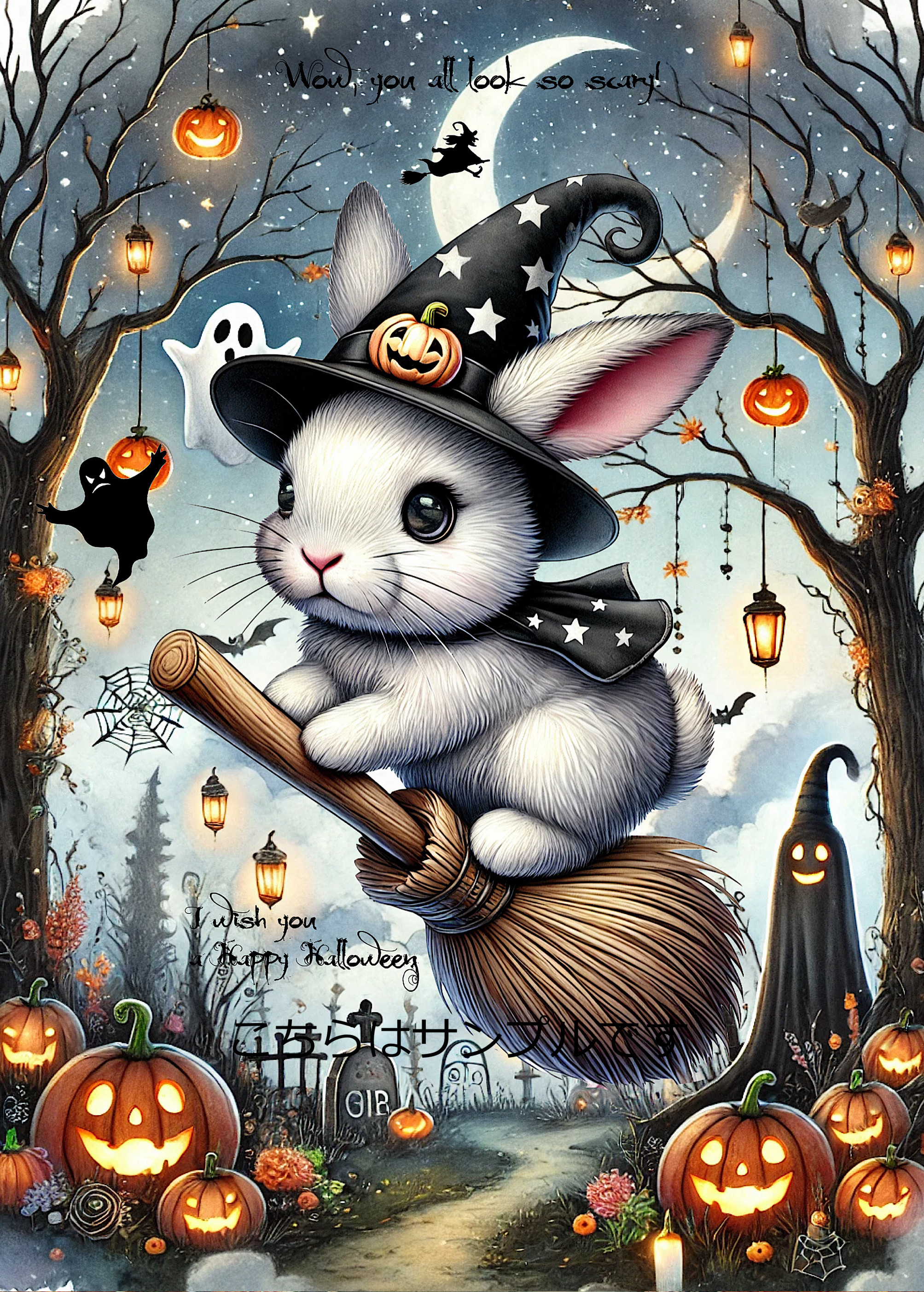 激レアターバンねことうさぎ絵画風パネル生地　ハンドメイド