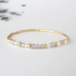 maumaumau◆ルチルクォーツ フープピアス✧14kgf maumaumau様専用◇ルチルクォーツ フープピアス✧14kgf
