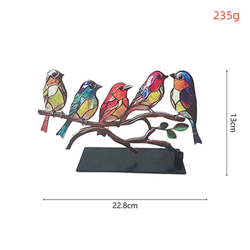 金属製の鳥の彫刻装飾品 家庭用工芸品 リビングルーム 寝室 装飾用