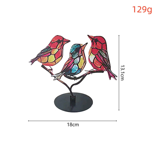 金属製の鳥の彫刻装飾品 家庭用工芸品 リビングルーム 寝室 装飾用