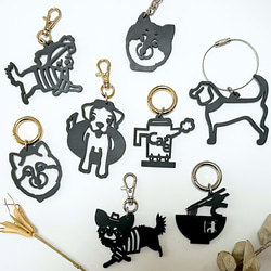 キーホルダー チャーム キーチェーン バッグチャーム 猫 猫グッズ 猫