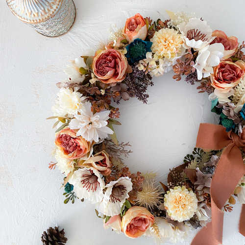 アーティフィシャル フラワー 壁 デコレーション 造花 受付 インテリア