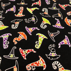 限定生地】USAコットン ハロウィンカットクロス 45cm×55cm 生地 マーサ