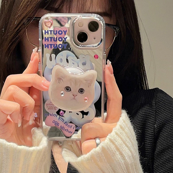 ペットスマホケース】猫ちゃんデザイン 電子保護カバー 可愛い  