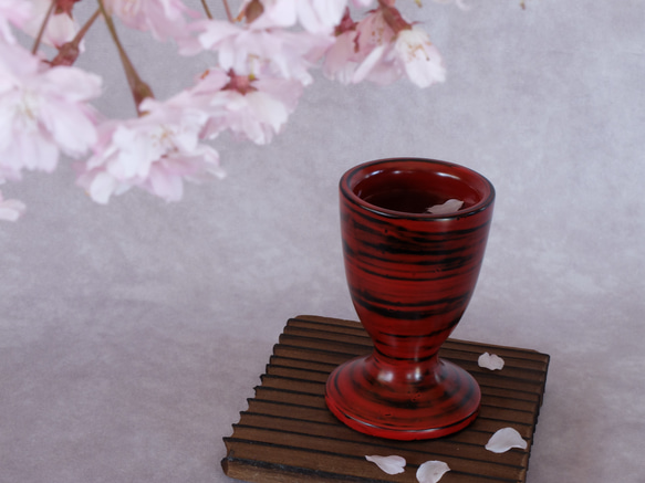 根来瓶子　朱塗り　徳利 根来瓶子 - MIHO MUSEUM