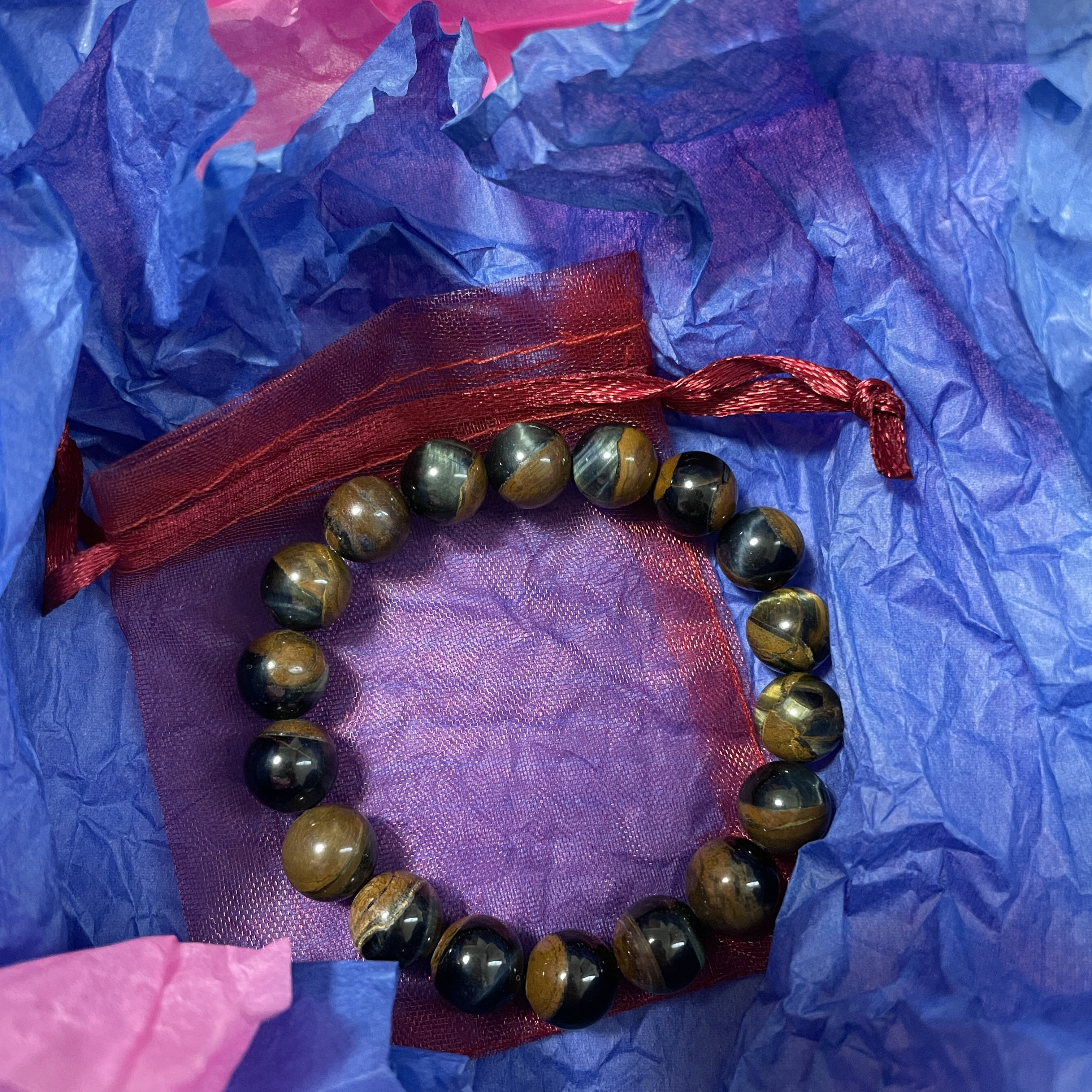 【数量限定】163.   9月誕生石 クンツァイトの天使ブレスレット