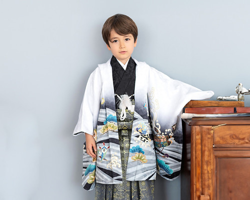 七五三　男の子　子供　着物 楽天市場】七五三 着物 3歳 レンタル 753 男の子 着物 フル