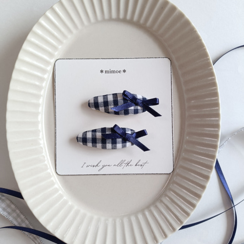 ❁ 1点から選べる❁ リボンクリップ パッチンピン ヘアゴム