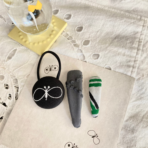 ☆レア☆ minaperhonen ミナペルホネン ヘアゴム ハンドメイド