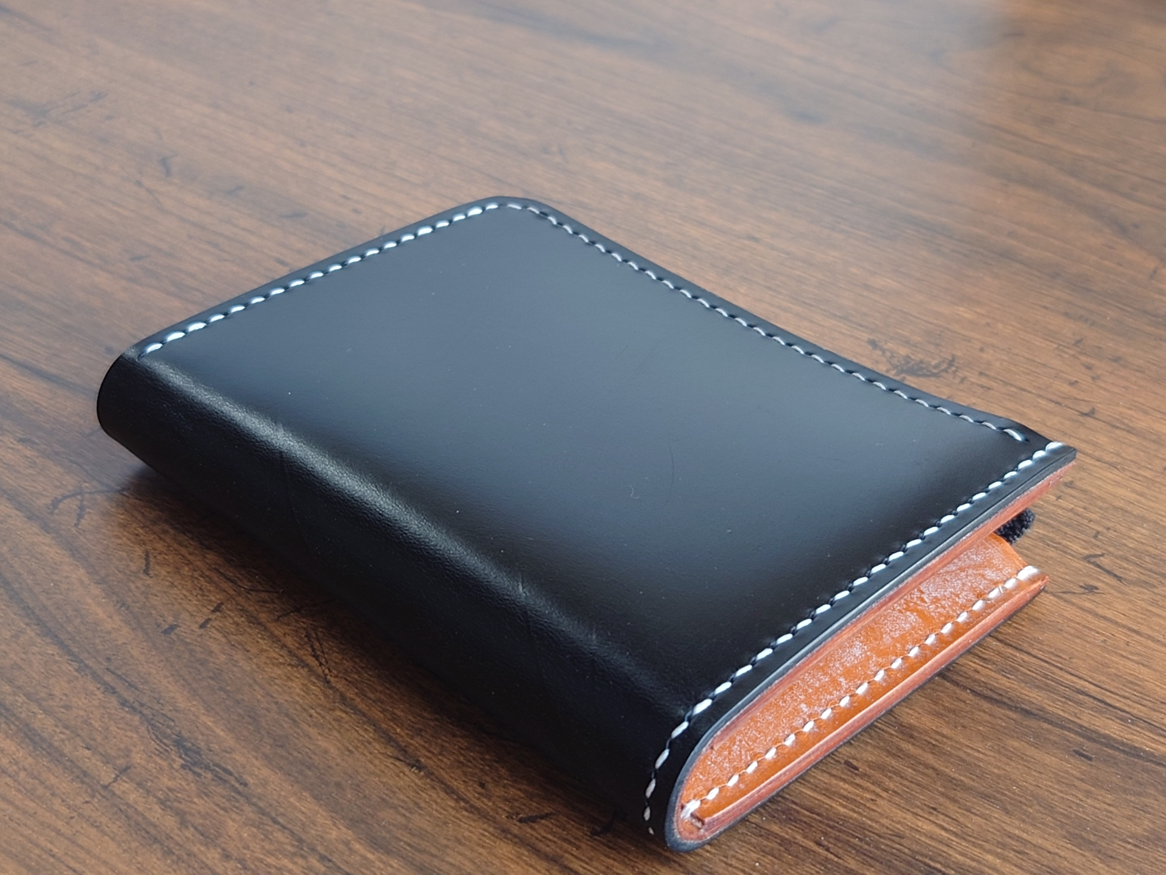 ブライドルレザーＬ字ファスナーコンパクトウォレット