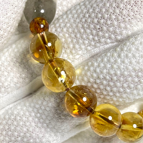 10%off ヒマラヤ ガウリシャンカール産スモーキークォーツ&シトリン